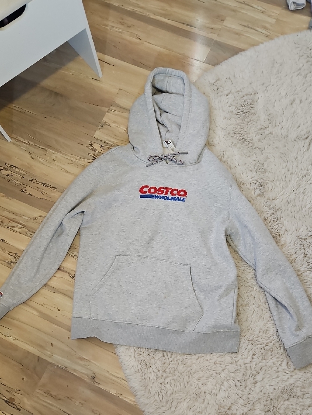 Kirkland Signature Gray Costco Logo Hoodie